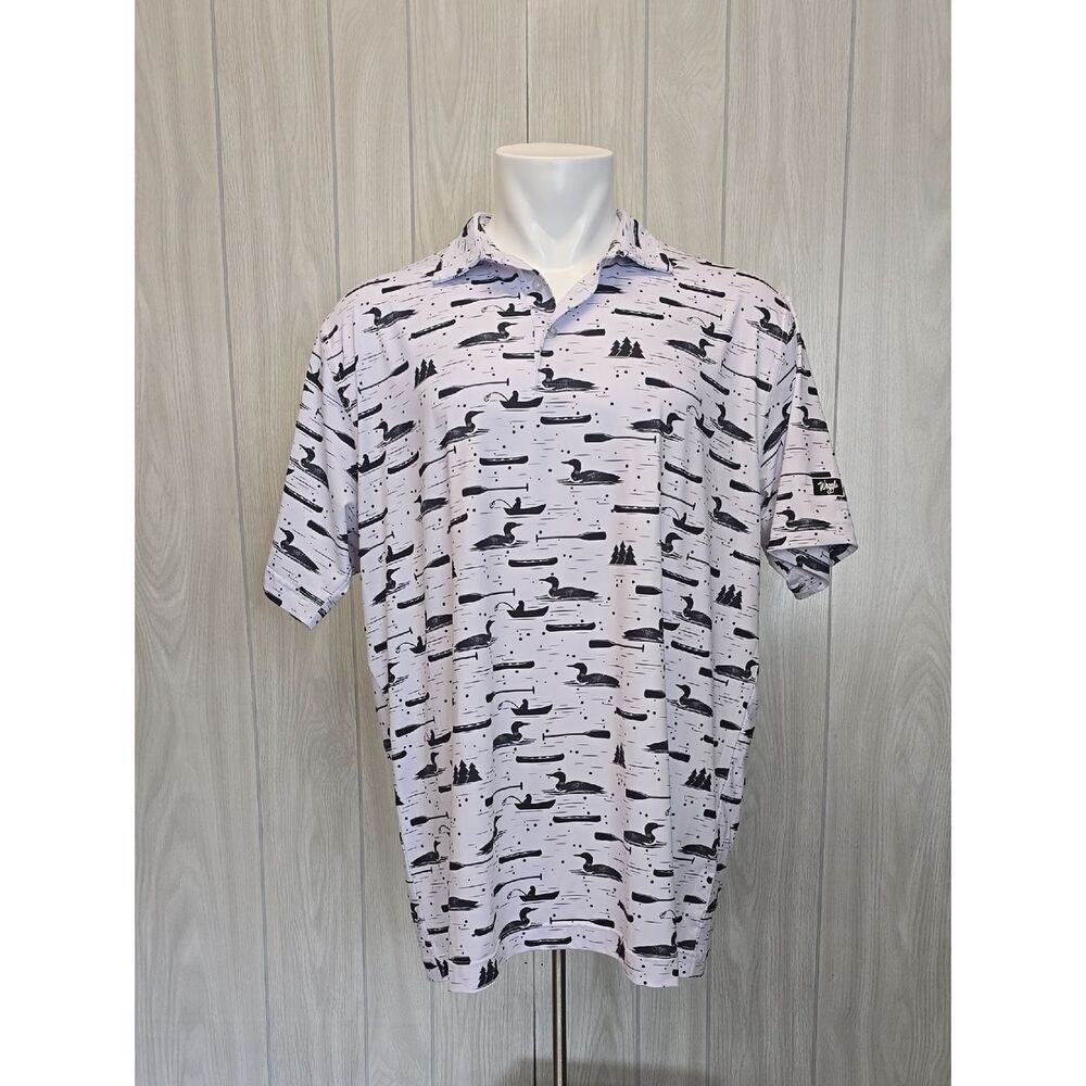 Waggle | Fishing Loon Golf Shirt